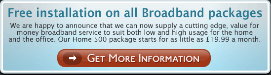 Superfast broadband for £19.99